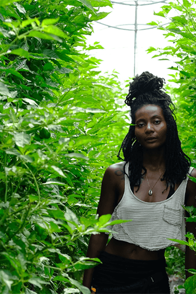 Monai McCullough Explores Ecological Research and Plant Knowledge at the G.A.S. Farm House